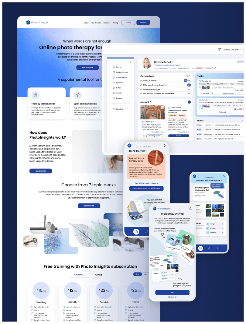 Digital Card-Based Therapy Platform