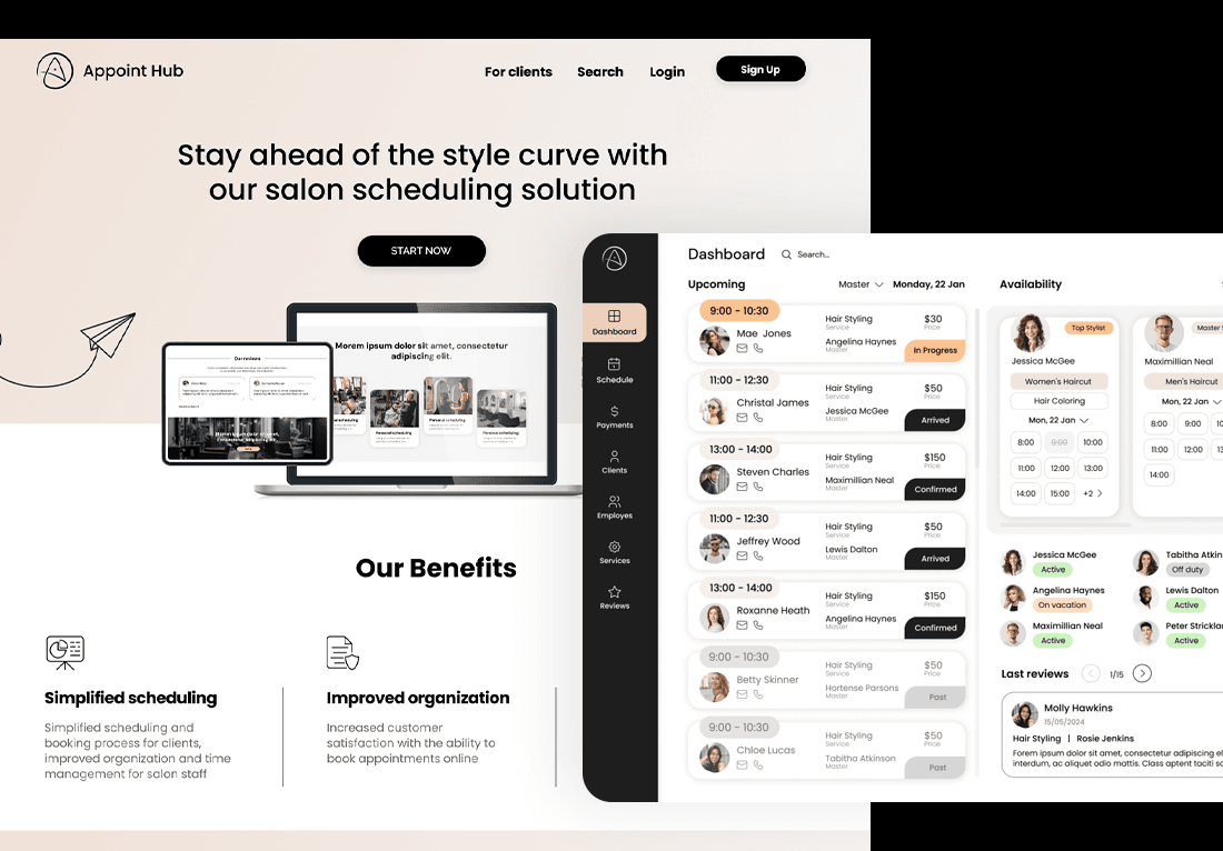 Appoint Hub - Service Booking Main Image Appoint Hub - Service Booking Main Image