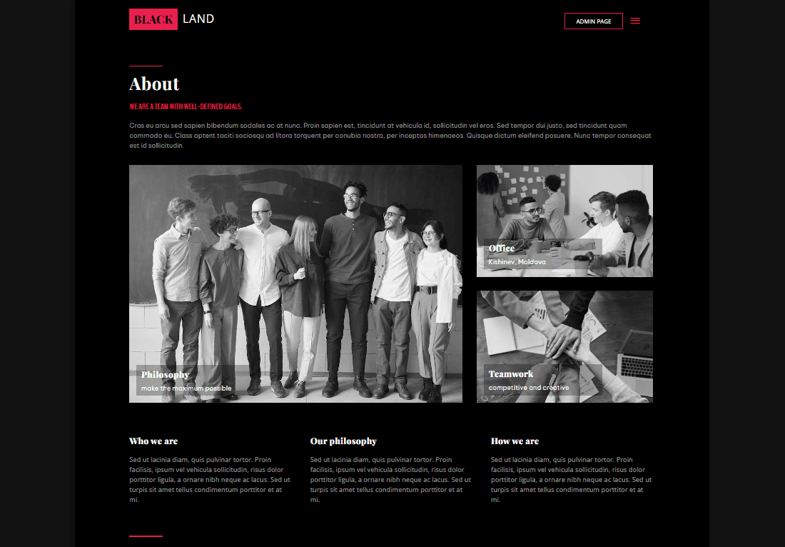 Black Landing Page Image 1 Black Landing Page Image 1