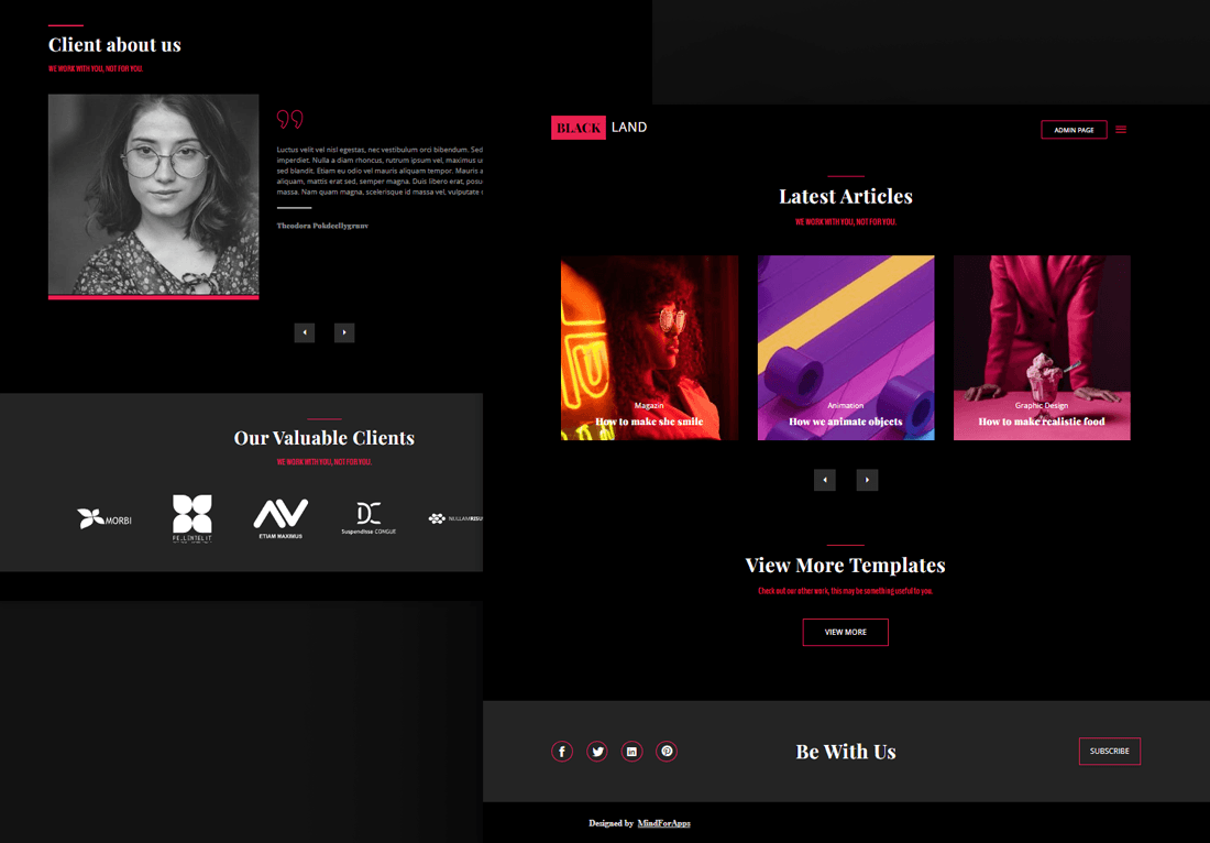 Black Landing Page Image 2 Black Landing Page Image 2