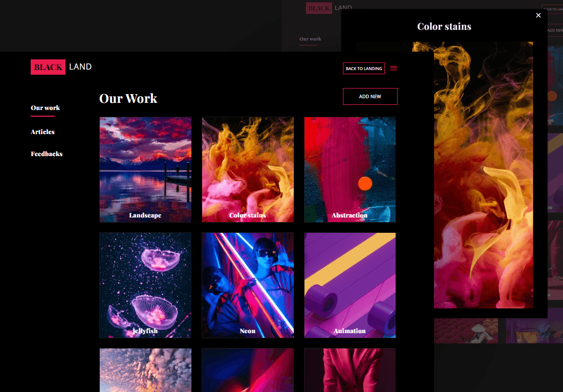 Black Landing Page Image 3 Black Landing Page Image 3