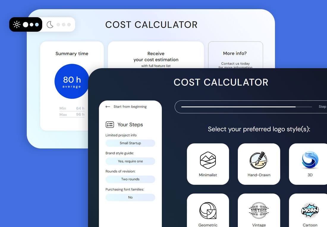 Branding Estimation Calculator Main Image Branding Estimation Calculator Main Image
