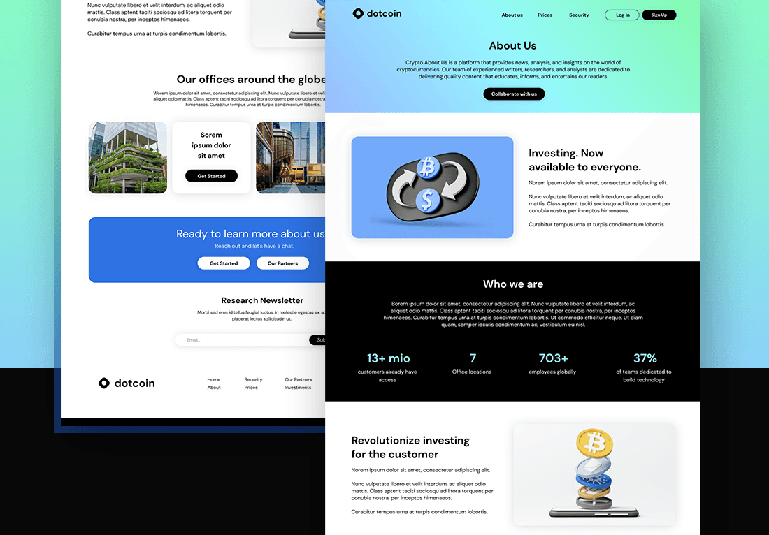 Cryptocurrency Landing Page Image 1 Cryptocurrency Landing Page Image 1