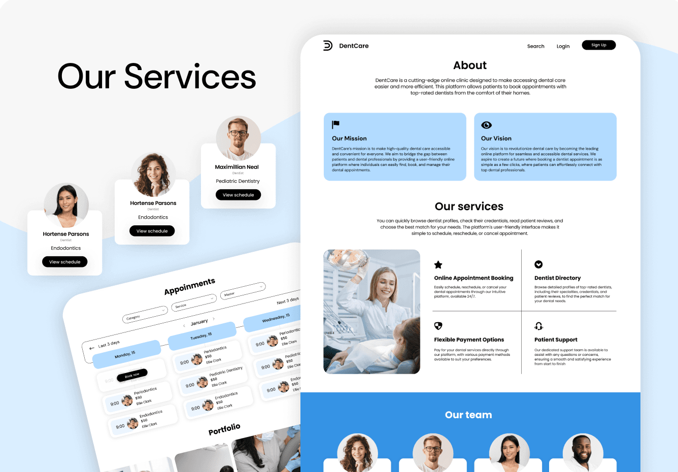 DentCare – Complete Multi-Service Appointment Booking Platform Image 1 DentCare – Complete Multi-Service Appointment Booking Platform Image 1