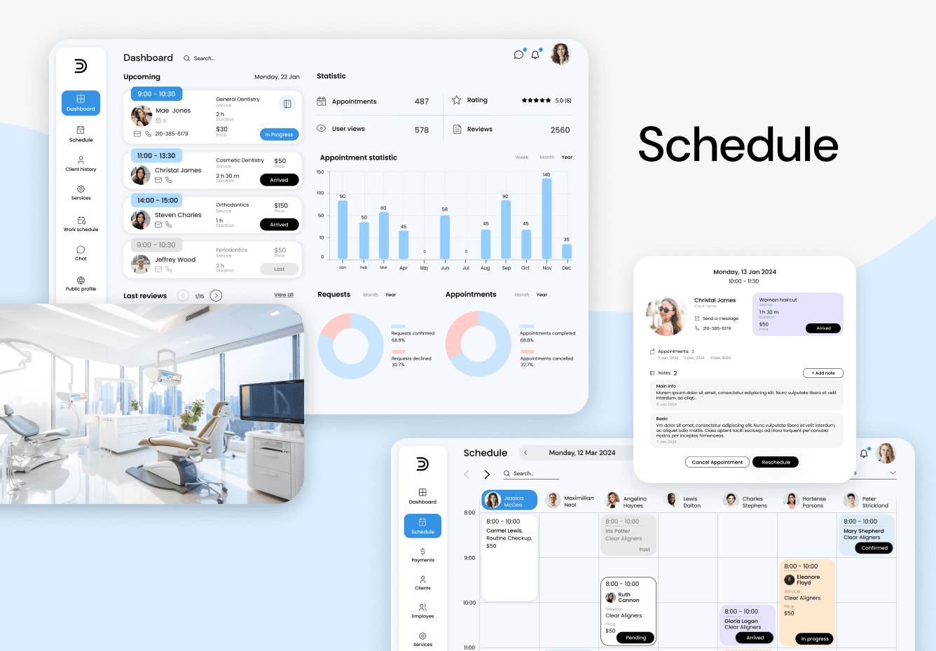 DentCare – Complete Multi-Service Appointment Booking Platform Image 3 DentCare – Complete Multi-Service Appointment Booking Platform Image 3