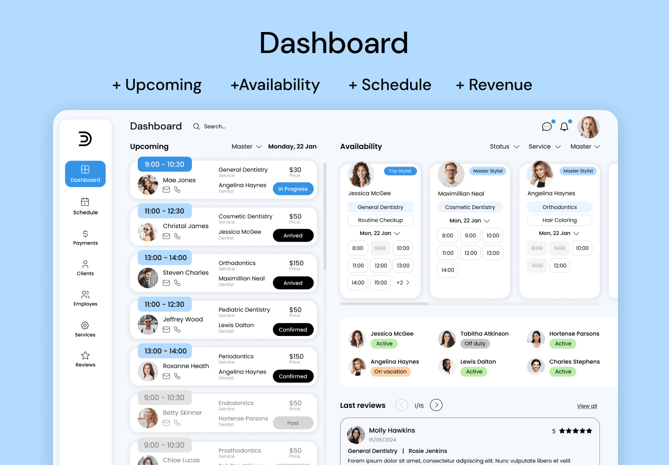 DentCare – Complete Multi-Service Appointment Booking Platform Image 4 DentCare – Complete Multi-Service Appointment Booking Platform Image 4