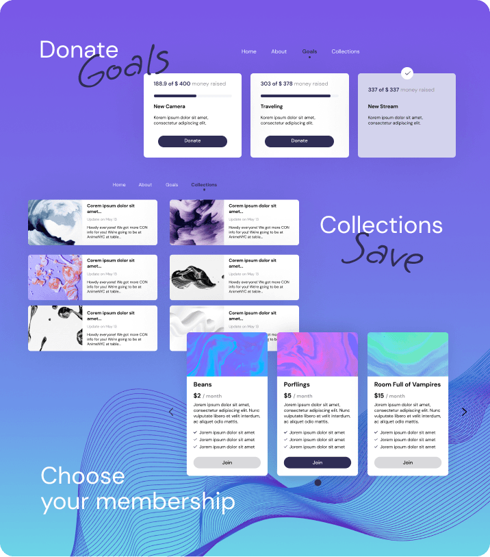 Creator Platform like Patreon Image 2 Creator Platform like Patreon Image 2