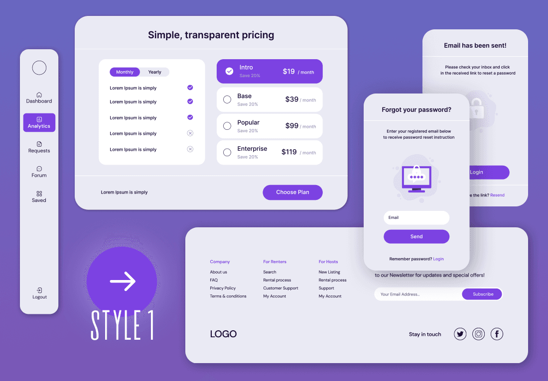 Multipurpose Forms UI Kit Main Image Multipurpose Forms UI Kit Main Image
