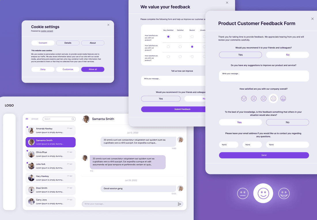 Multipurpose Forms UI Kit Image 1 Multipurpose Forms UI Kit Image 1