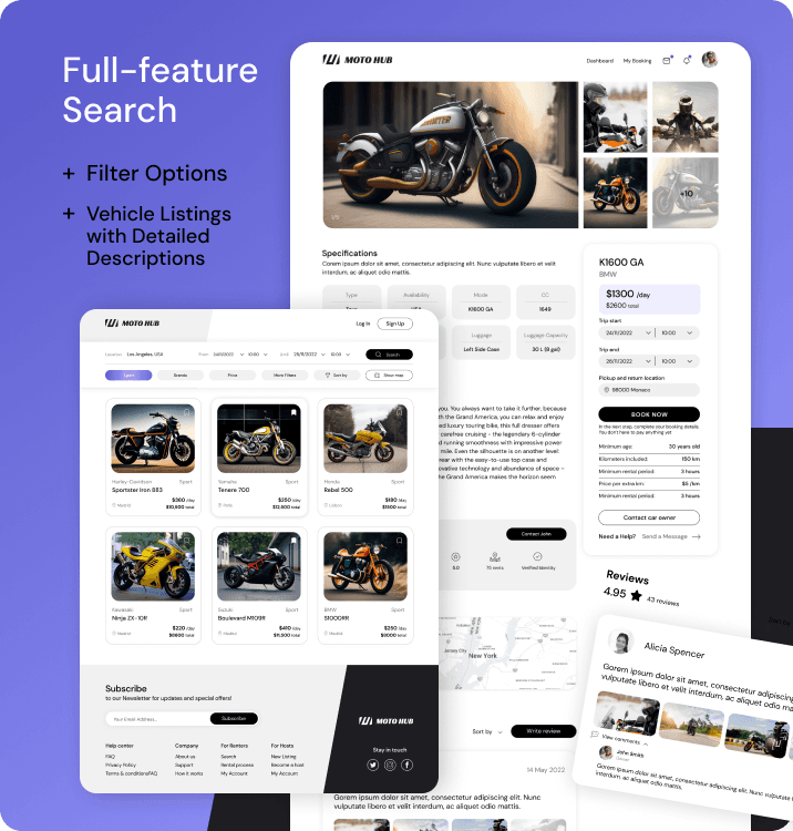 Moto Rental Marketplace Image 2 Moto Rental Marketplace Image 2
