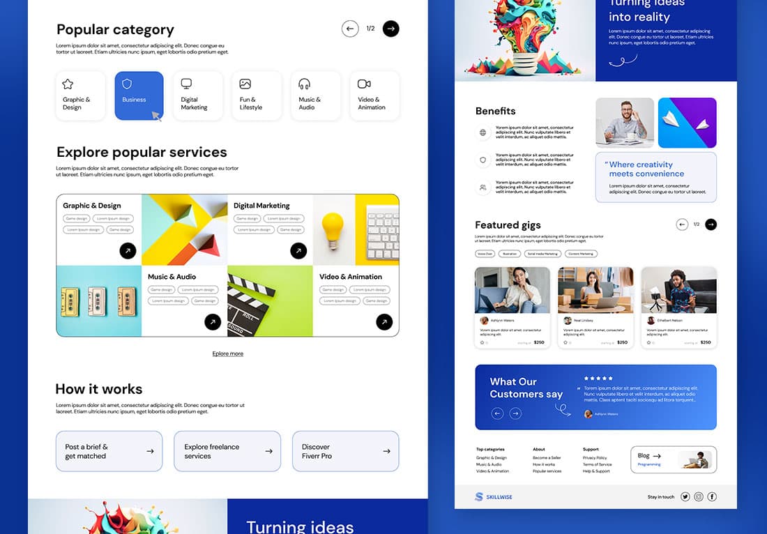 Freelance Platform like Fiverr Image 1 Freelance Platform like Fiverr Image 1