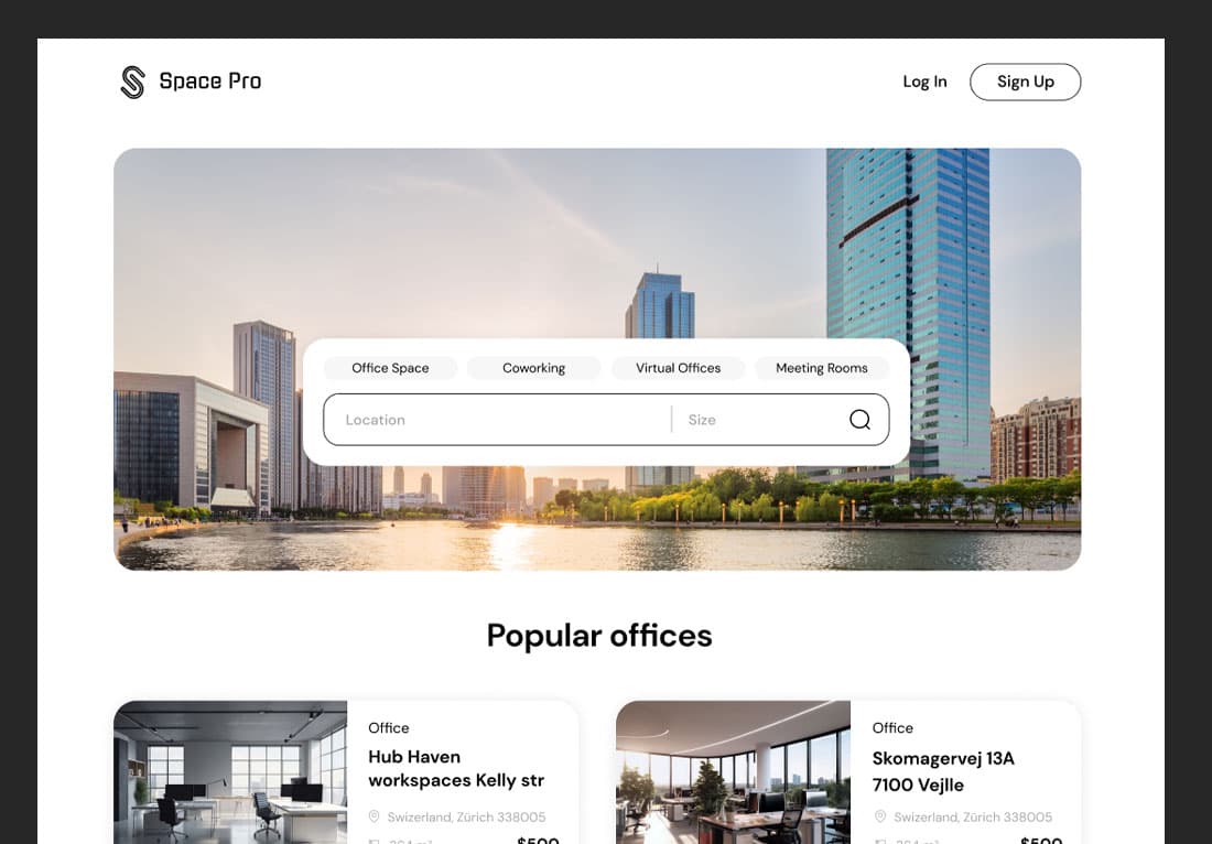 Office Rental App like WeWork Main Image Office Rental App like WeWork Main Image