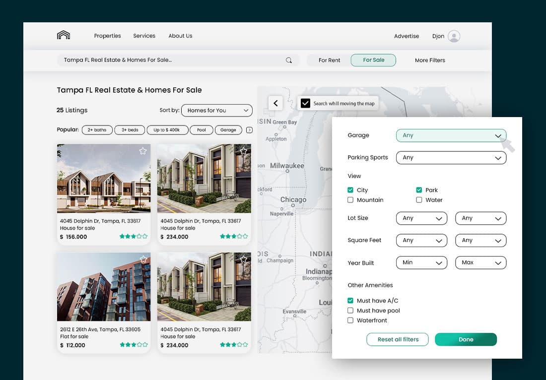 Real Estate App like Zillow Image 1 Real Estate App like Zillow Image 1