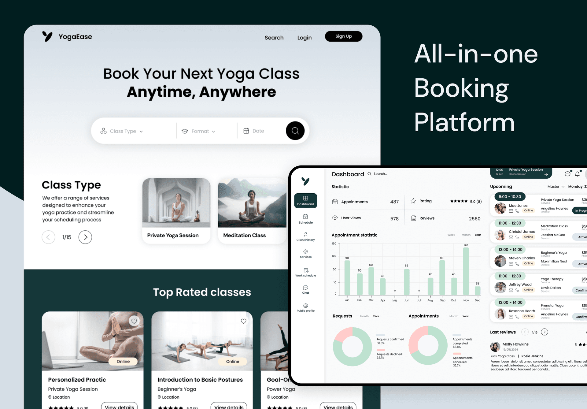 YogaEase – Complete Yoga & Wellness Booking Platform Main Image YogaEase – Complete Yoga & Wellness Booking Platform Main Image