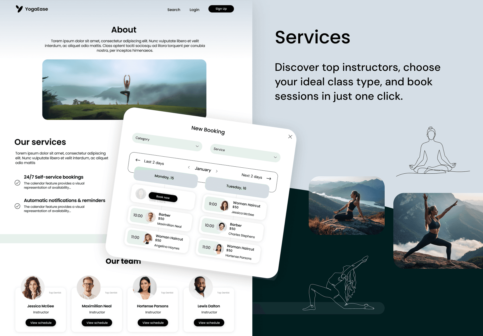 YogaEase – Complete Yoga & Wellness Booking Platform Image 1 YogaEase – Complete Yoga & Wellness Booking Platform Image 1